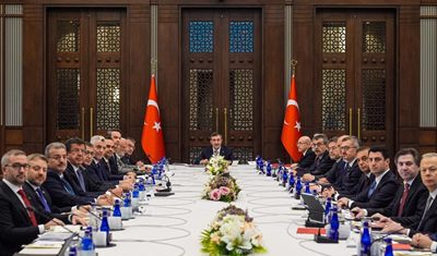 Ekonomi yönetimi Saray’da toplandı