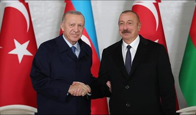 Cumhurbaşkanı Erdoğan, Aliyev ile görüştü
