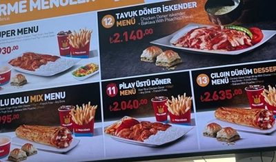 İstanbul Havalimanı’nda Paşa Döner fiyatları gündem oldu