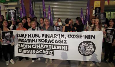 İzmir’de kadın cinayetlerine karşı koruma çağrısı