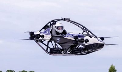 Florida polisinden uçan devriye aracı hamlesi