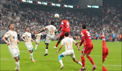 Beşiktaş galibiyete ikinci yarıdaki golleriyle ulaştı