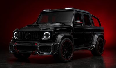 900 beygirlik Brabus P 900 Rocket Edition'dan kareler