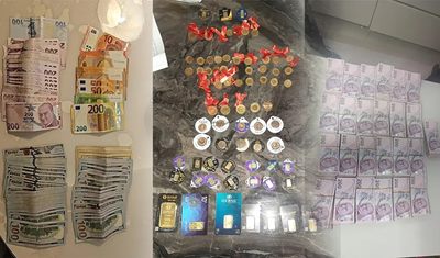 IŞİD operasyonunda balya balya para ele geçirildi