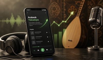 Spotify’da arabesk dinlemeleri yüzde 435 arttı