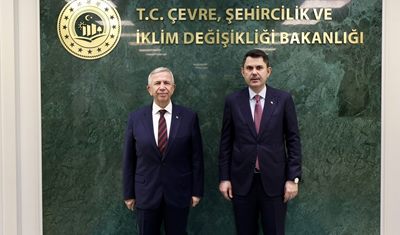 Mansur Yavaş, Murat Kurum ile görüştü