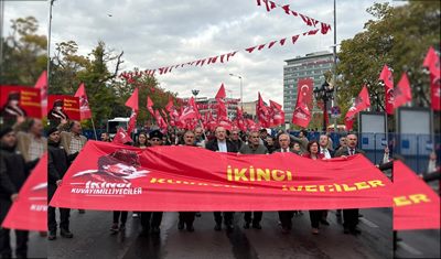 İkinci Kuvayımilliyeciler Cumhuriyet’in 103. yılında Anıtkabir’e yürüdü