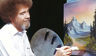 Bob Ross'un meşhur tablosu satışa çıkıyor