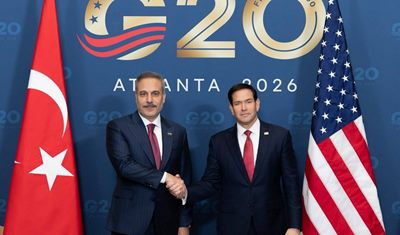 Fidan ile Rubio Atlanta’da bir araya geldi