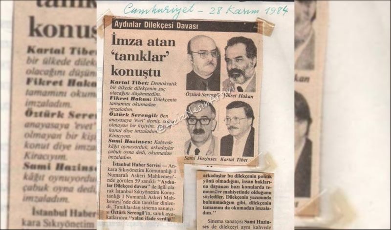Aydınlar dilekçesi kime nasıl verildi? Dilekçeyi kim kabul etti?