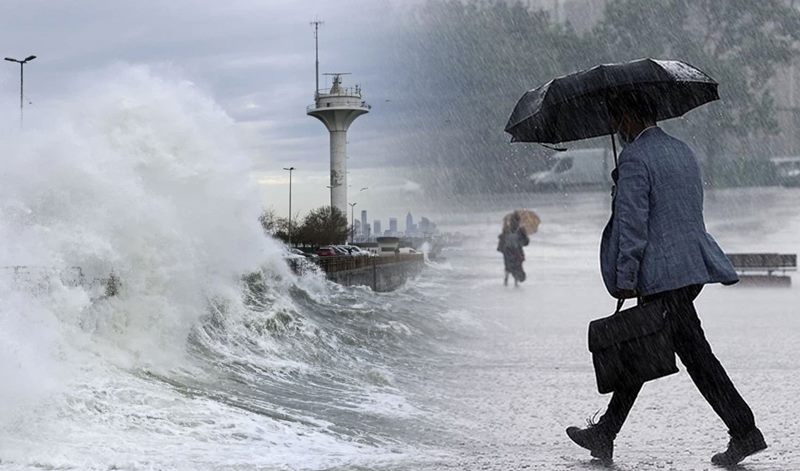 Meteoroloji'den 11 il için sarı ve turuncu kodlu uyarı!
