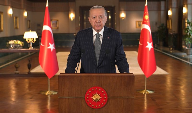 Erdoğan’dan 29 Ekim Cumhuriyet Bayramı mesajı